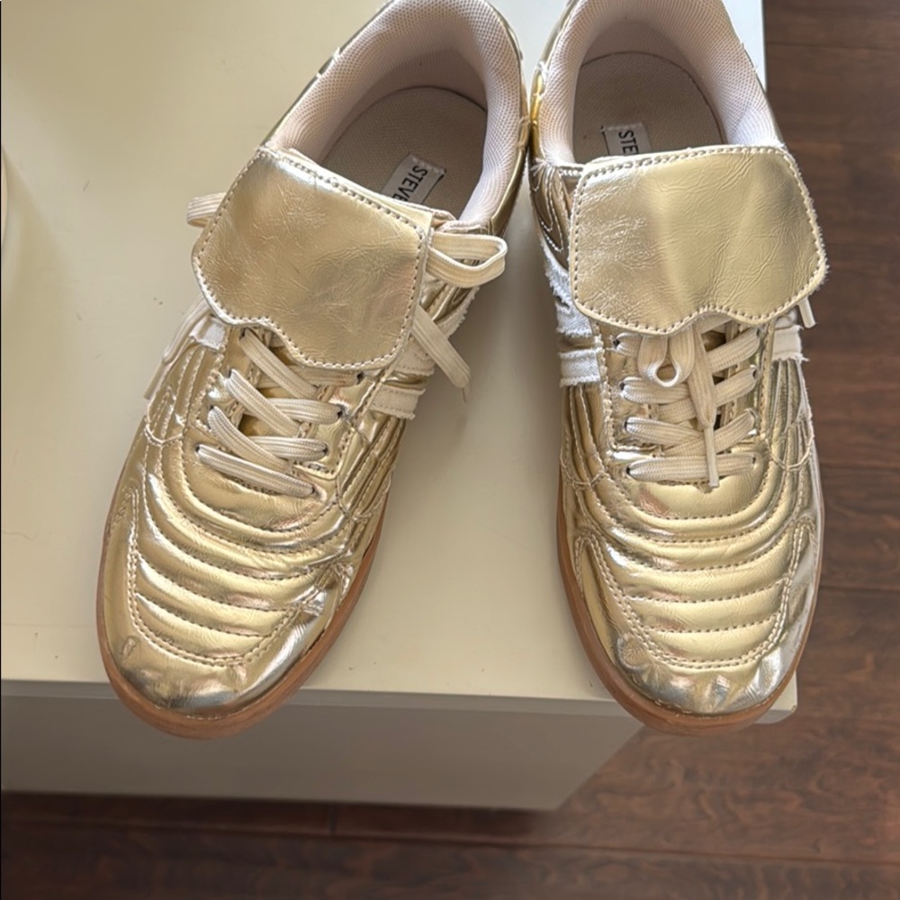 Gold Sneakers